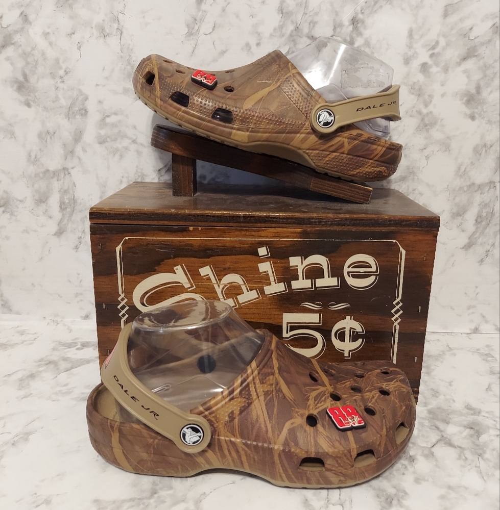 Pre-owned crocs x Nascar dale Earnhardt Jr. Clogs
